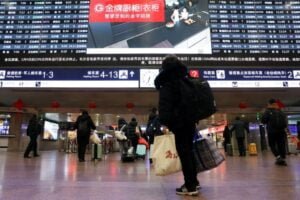 China’s New Year Travel Rush Kicks Into High Gear, Country Adds Record Number of Trains